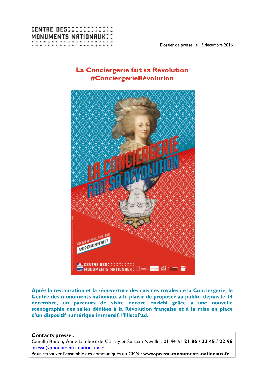 La Conciergerie Fait Sa Révolution #Conciergerierévolution