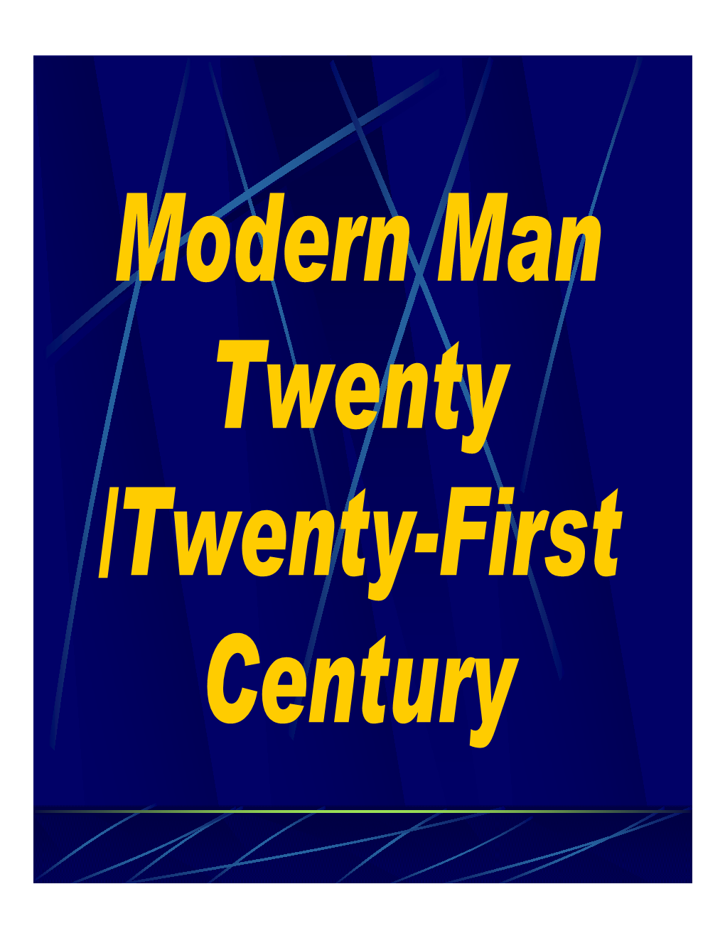 Modern Man.Pdf