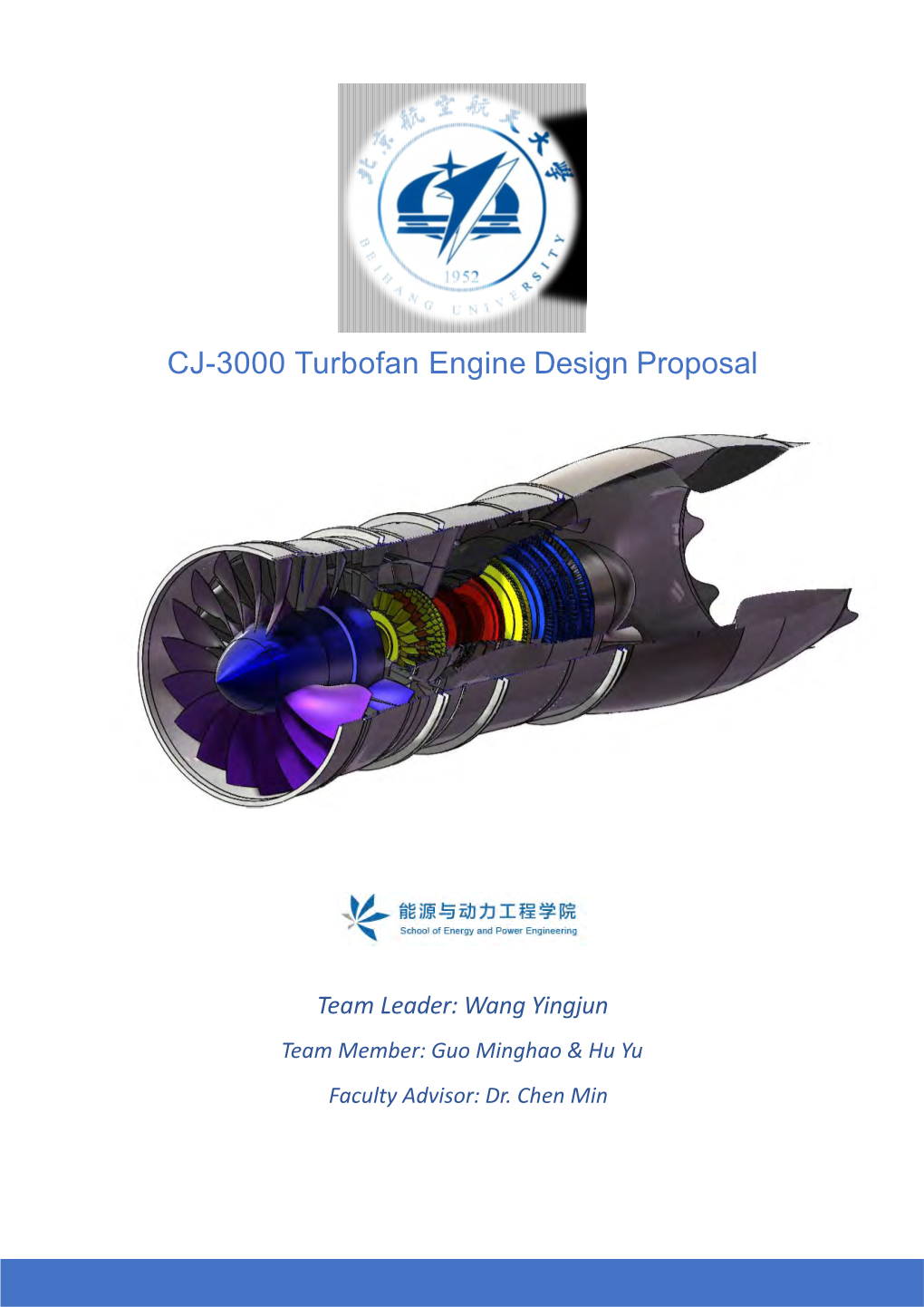 CJ-3000 Turbofan Engine Design Proposal