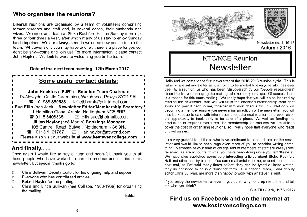 Newsletter No