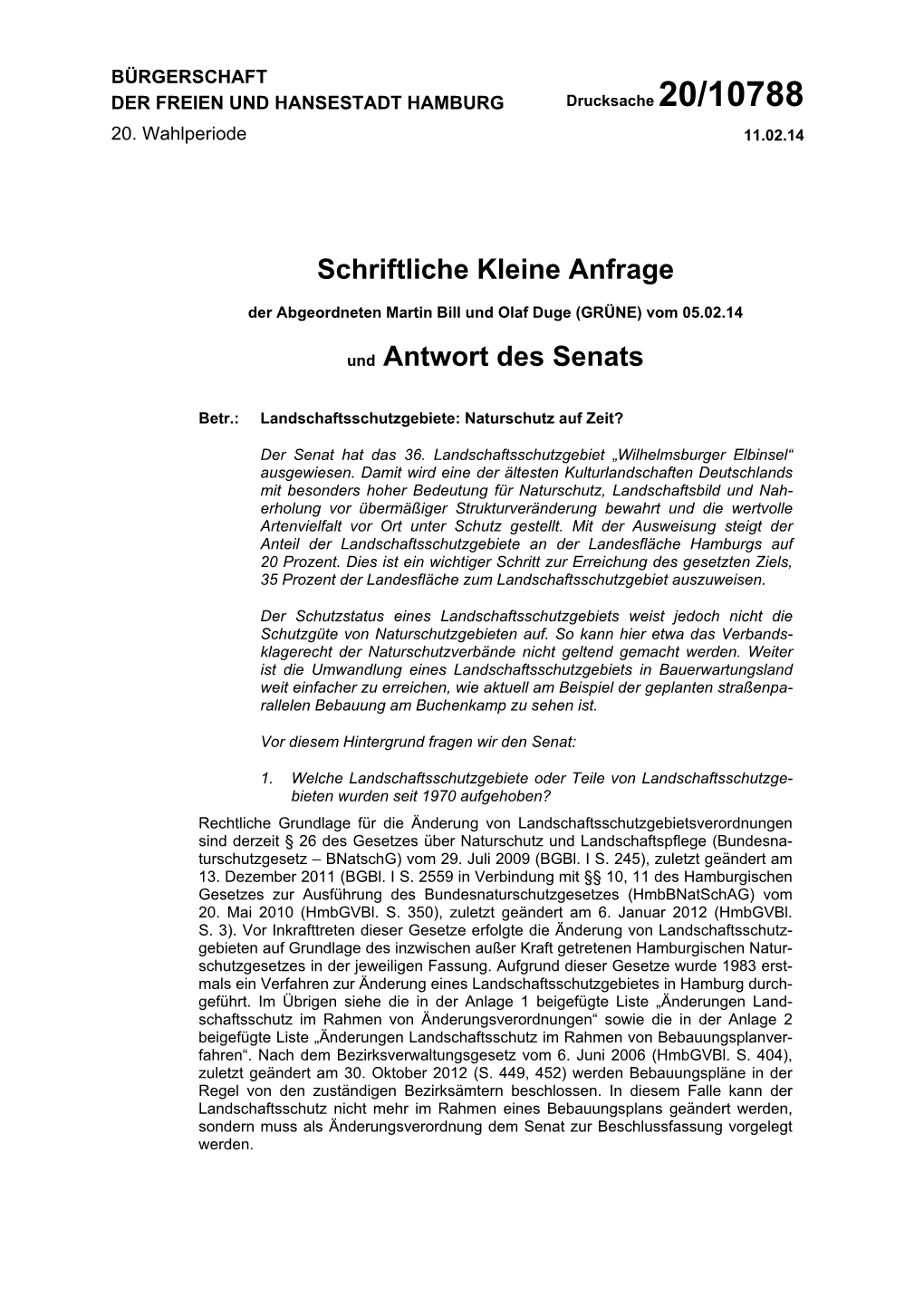 Landschaftsschutzgebiete-Naturschutz