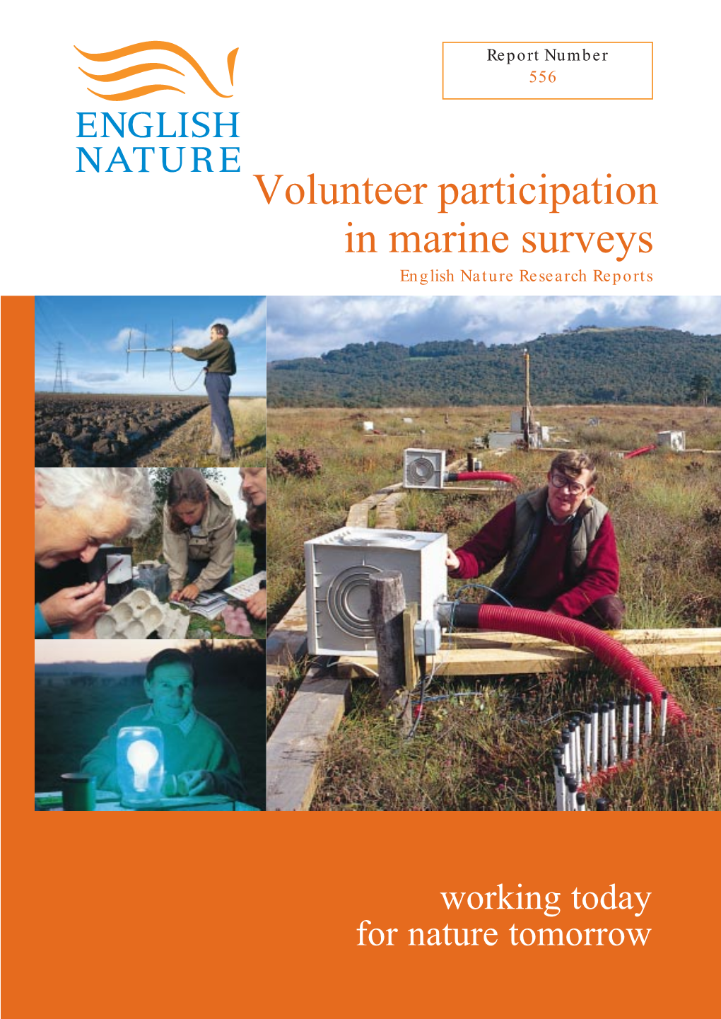 Volunteer Participation in Marine Surveys English Nature Research Reports