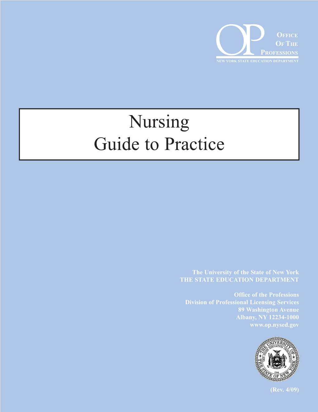 Nursing Guide to Practice