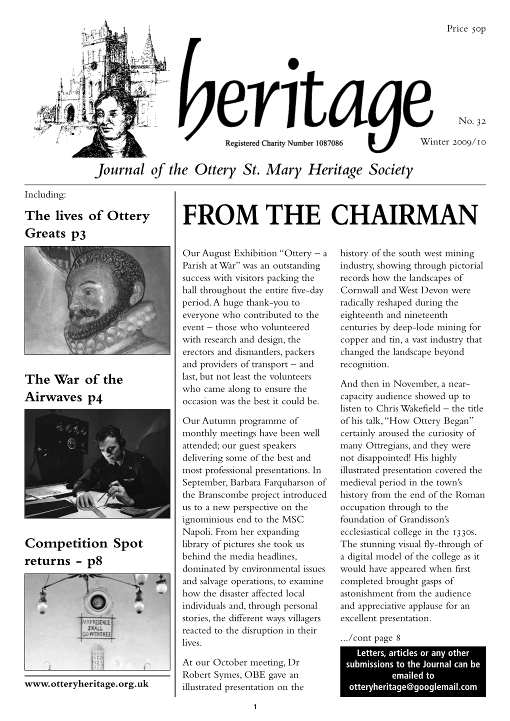 Journal of the Ottery St. Mary Heritage Society