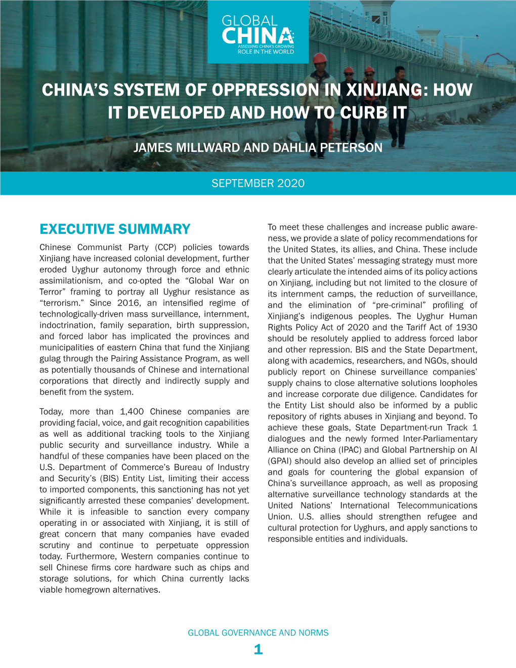 China's System of Oppression in Xinjiang: How It Developed