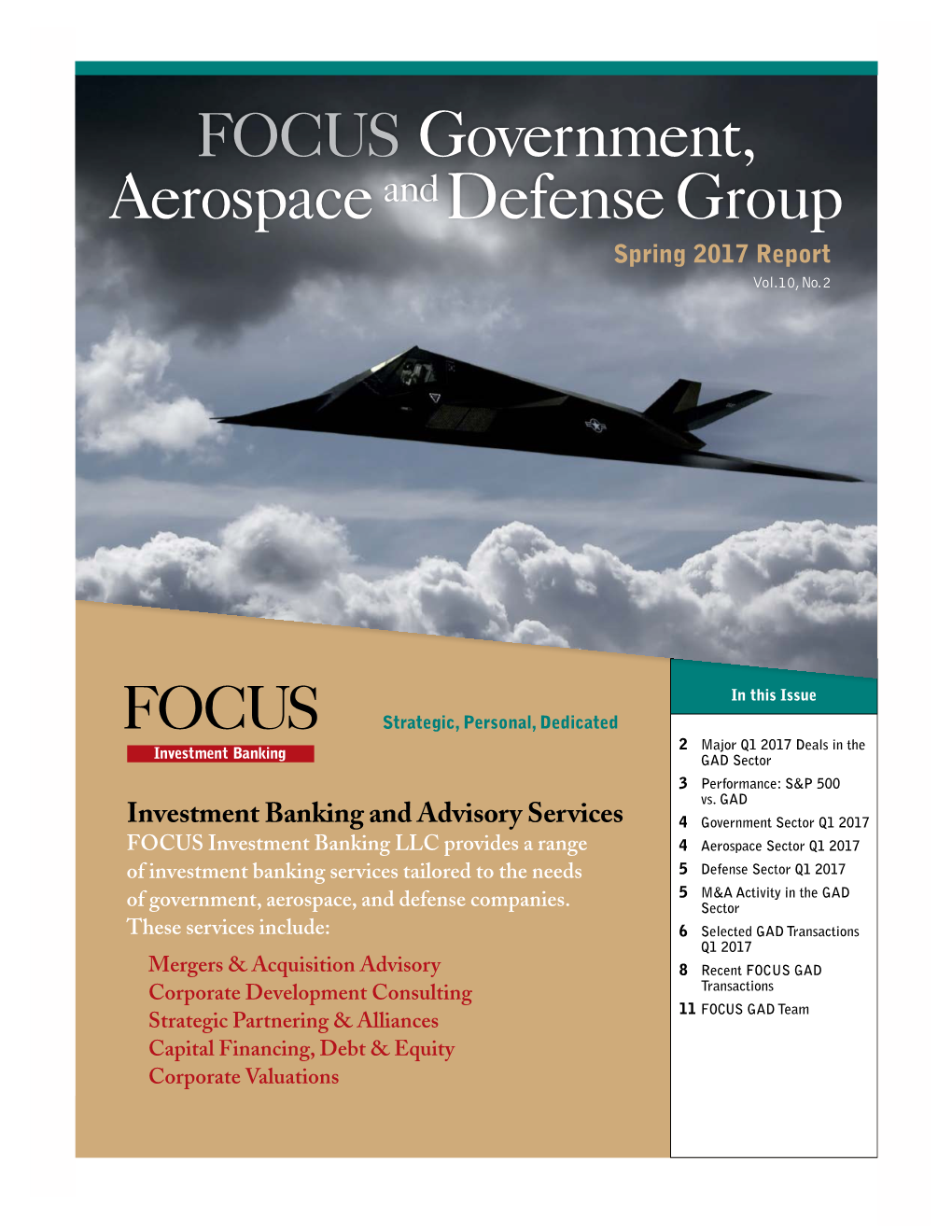 FOCUS Government, Aerospace Anddefense Group