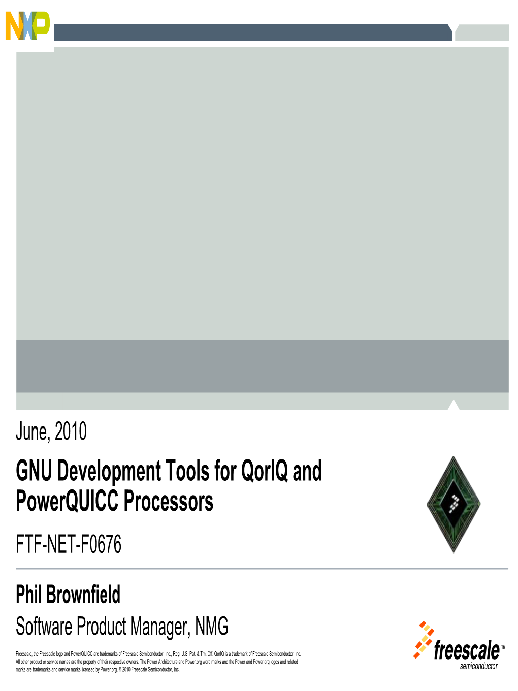 GNU Development Tools for Qoriq and Powerquicc Processors