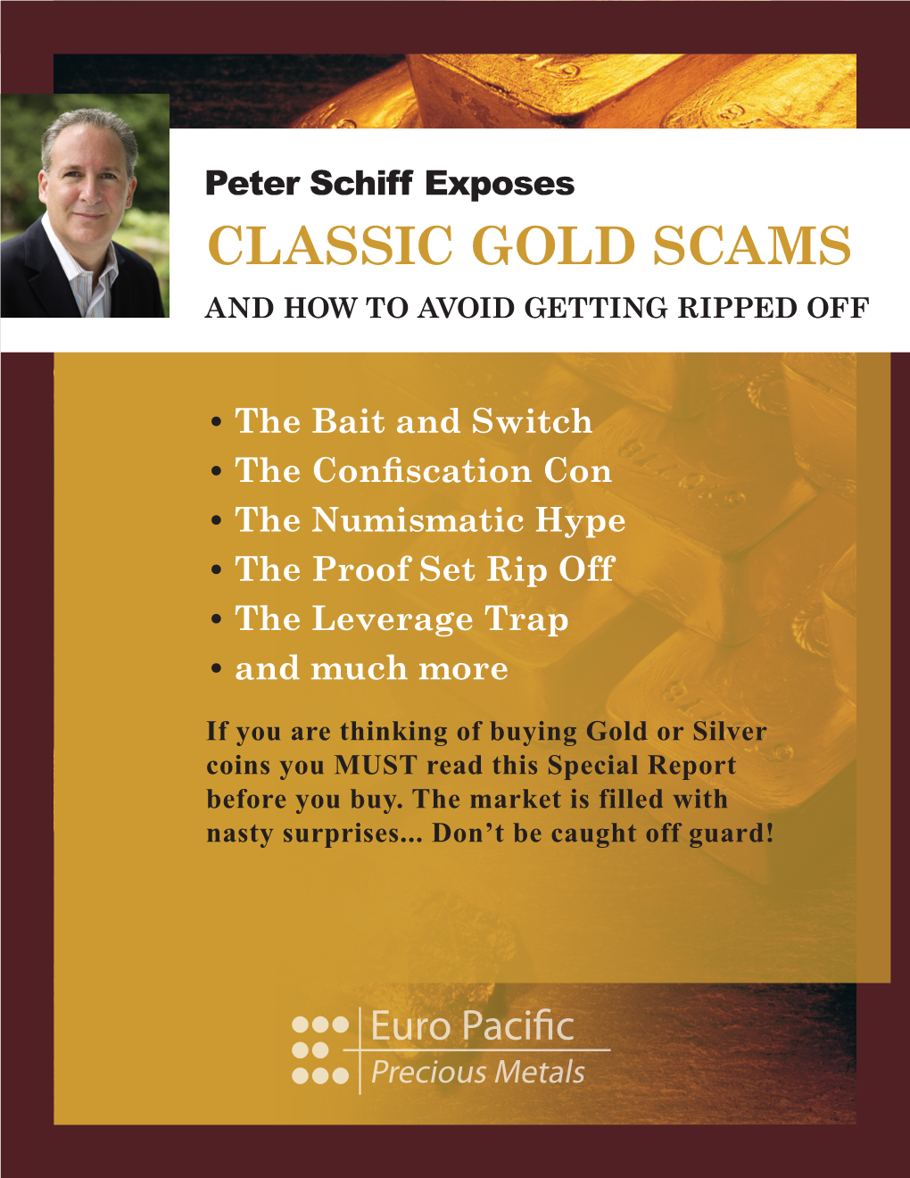 Classic Gold Scams and How to Avoid Getting Ripped Off