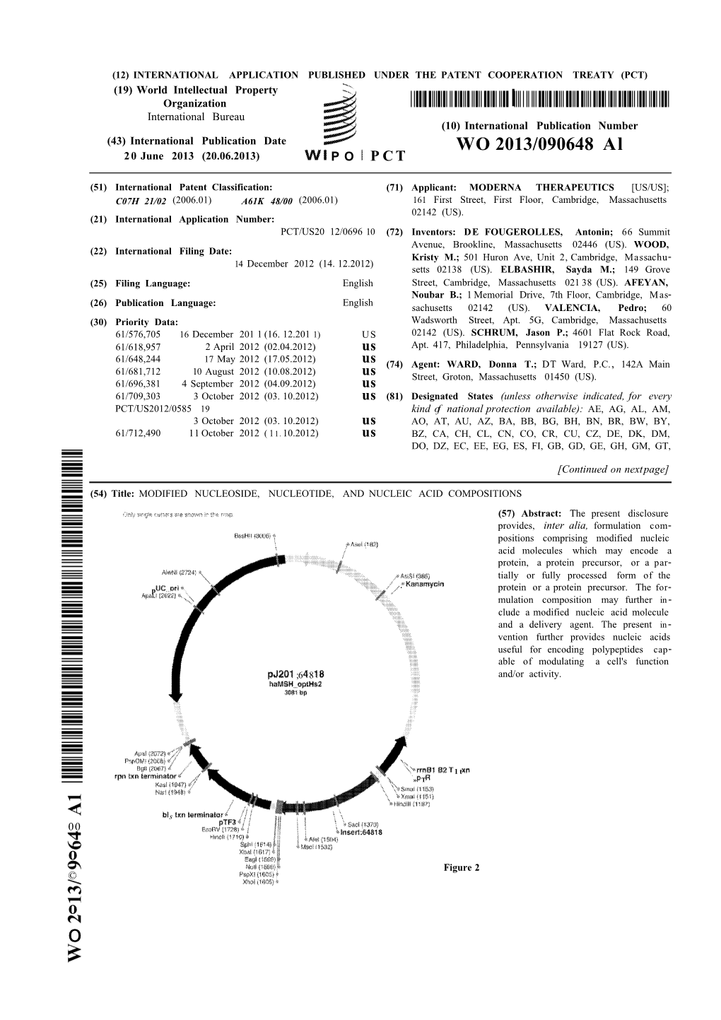 WO 2013/090648 Al 20 June 2013 (20.06.2013) P O P C T