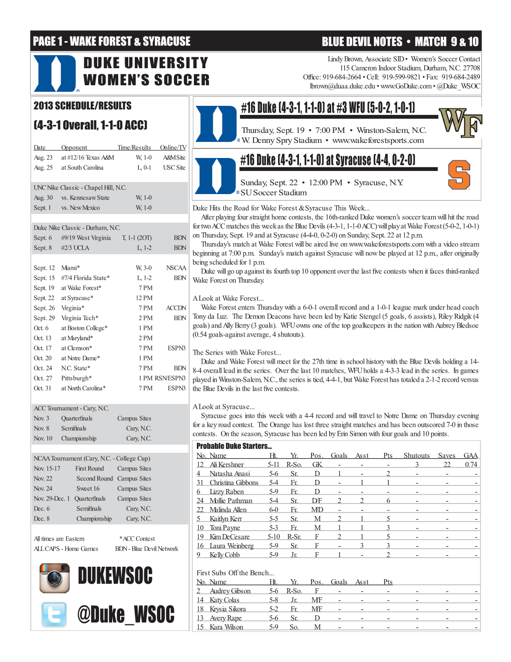 WS-Game Notes
