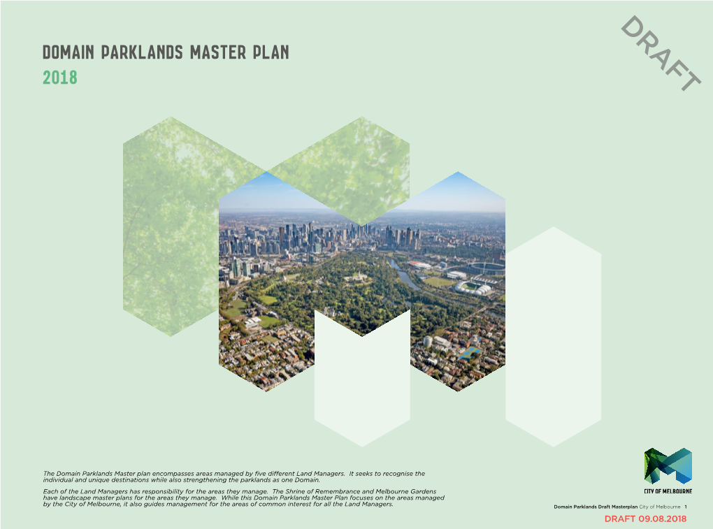 Domain Parklands Master Plan 2018