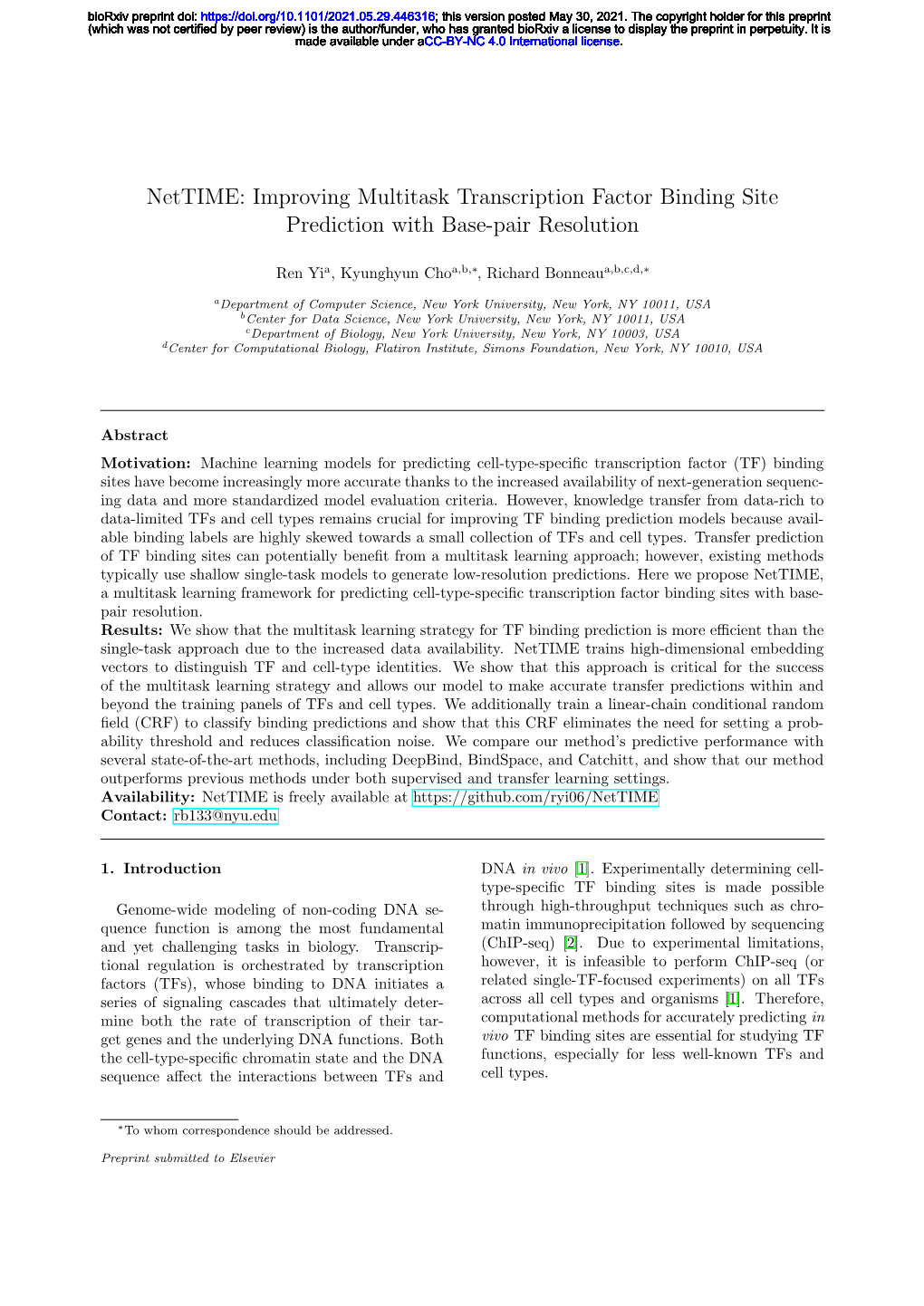 Improving Multitask Transcription Factor Binding Site Prediction with Base-Pair Resolution