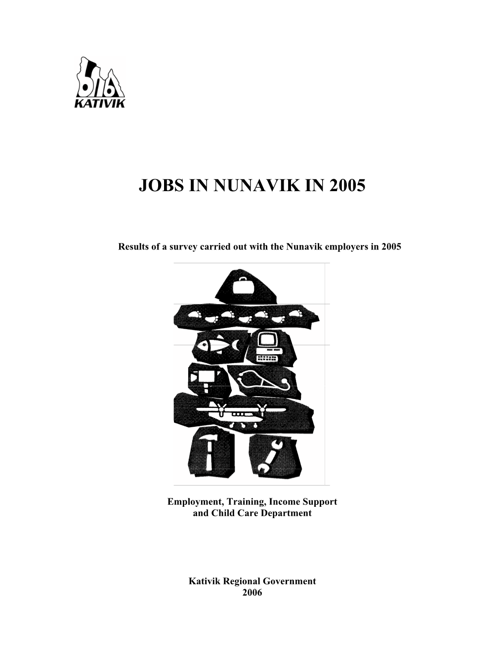 Jobs in Nunavik in 2005