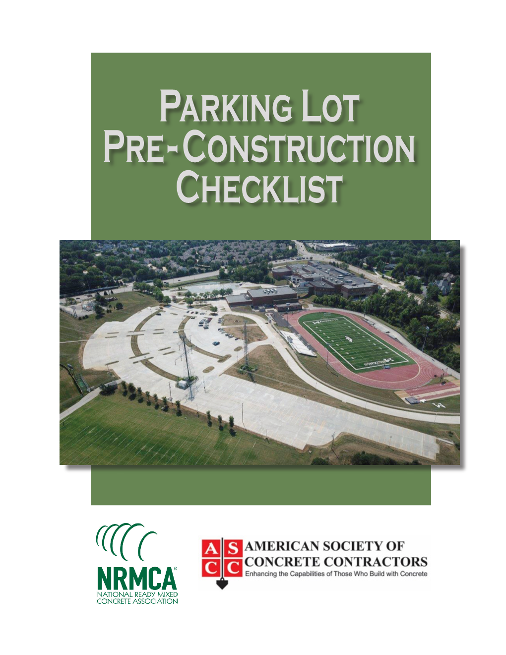 Parking Lot Preconstruction Checklist