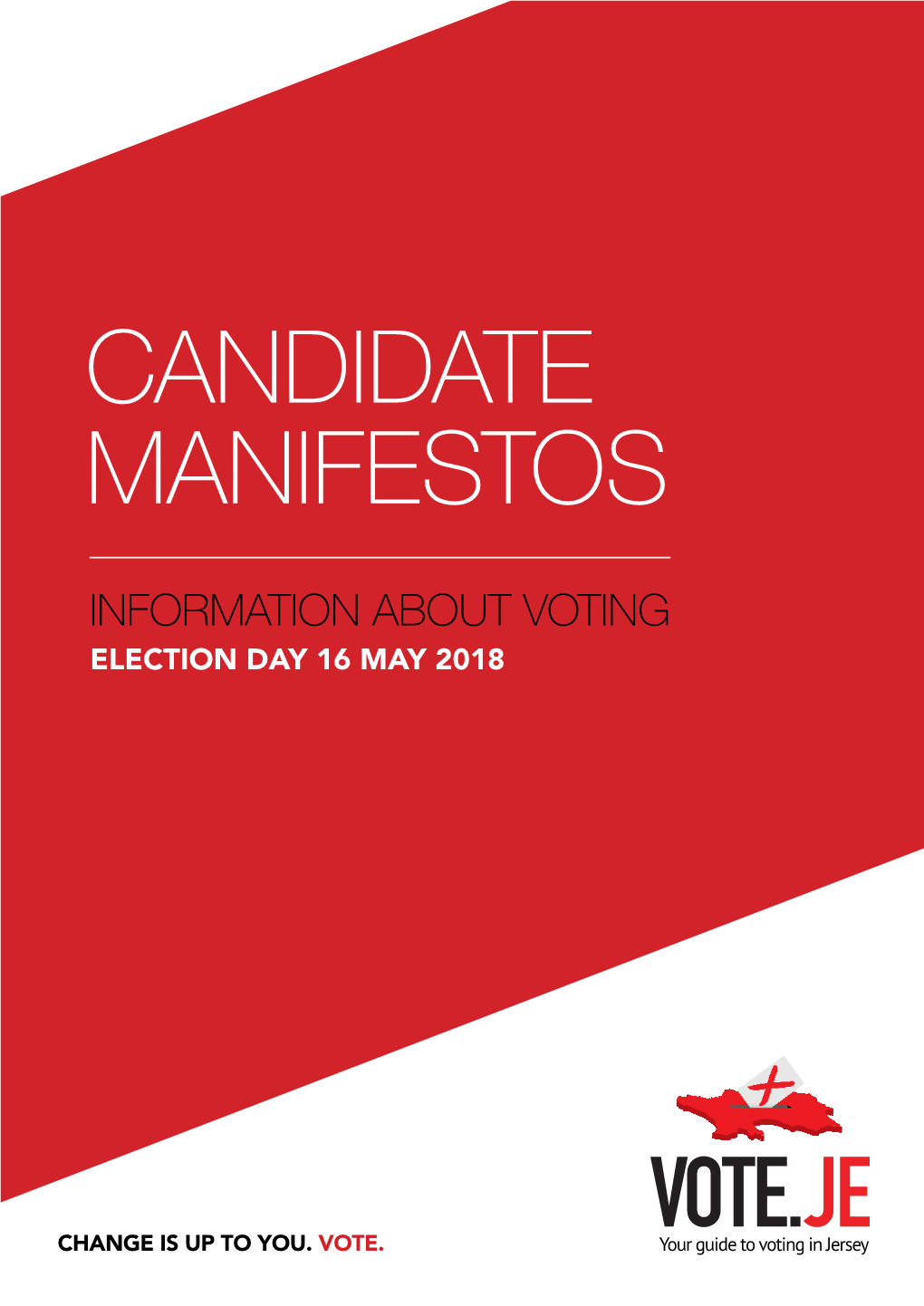 Candidate Manifesto Booklet 2018