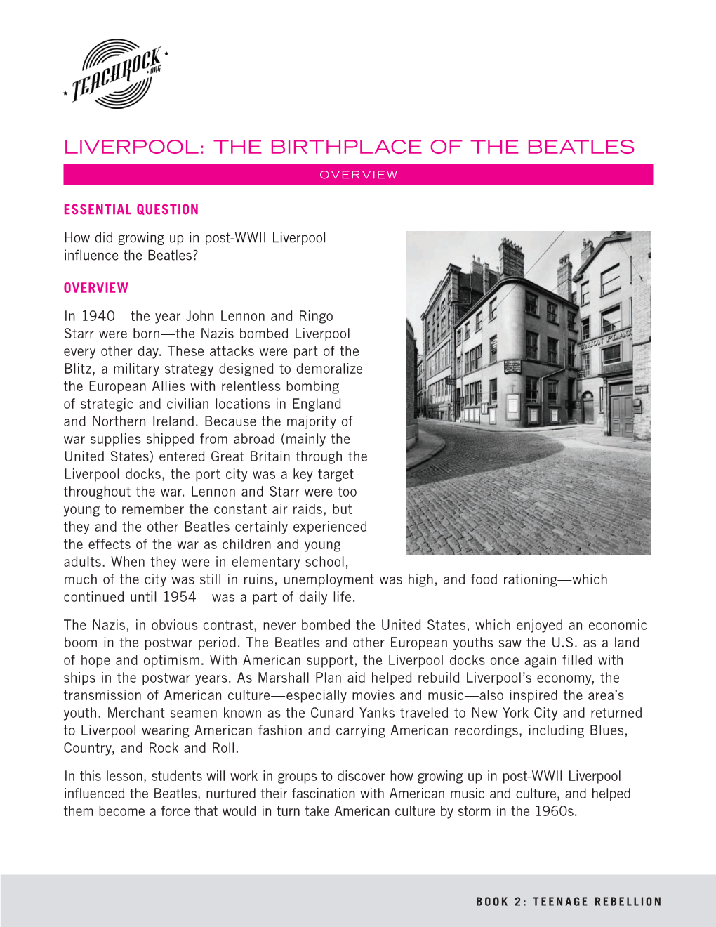 Liverpool: the Birthplace of the Beatles