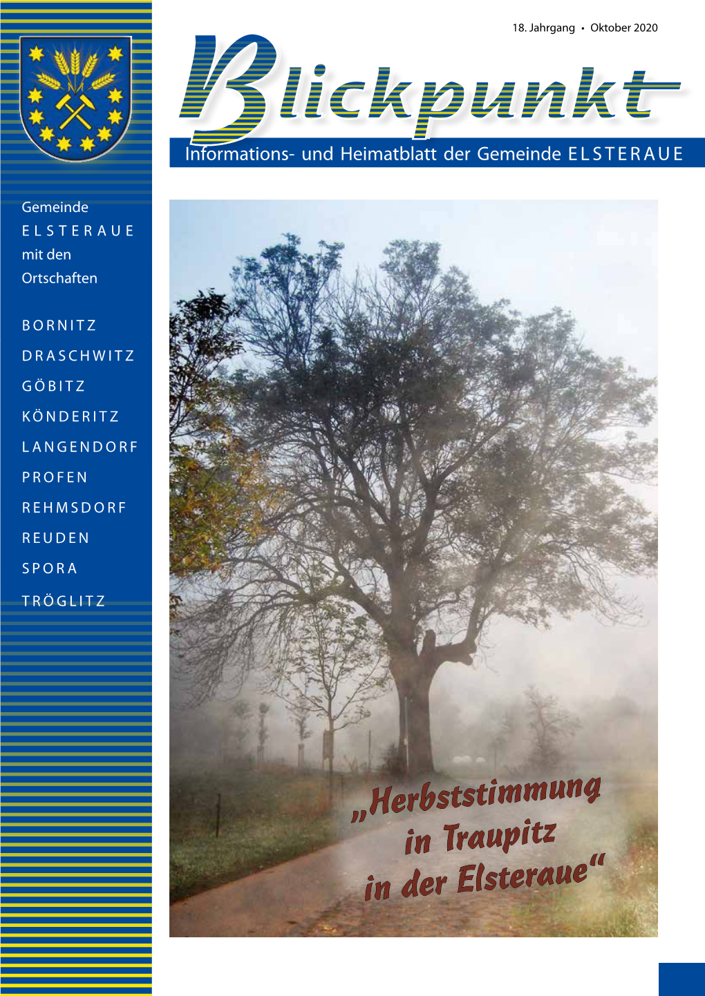 „Herbststimmung in Traupitz in Der Elsteraue“