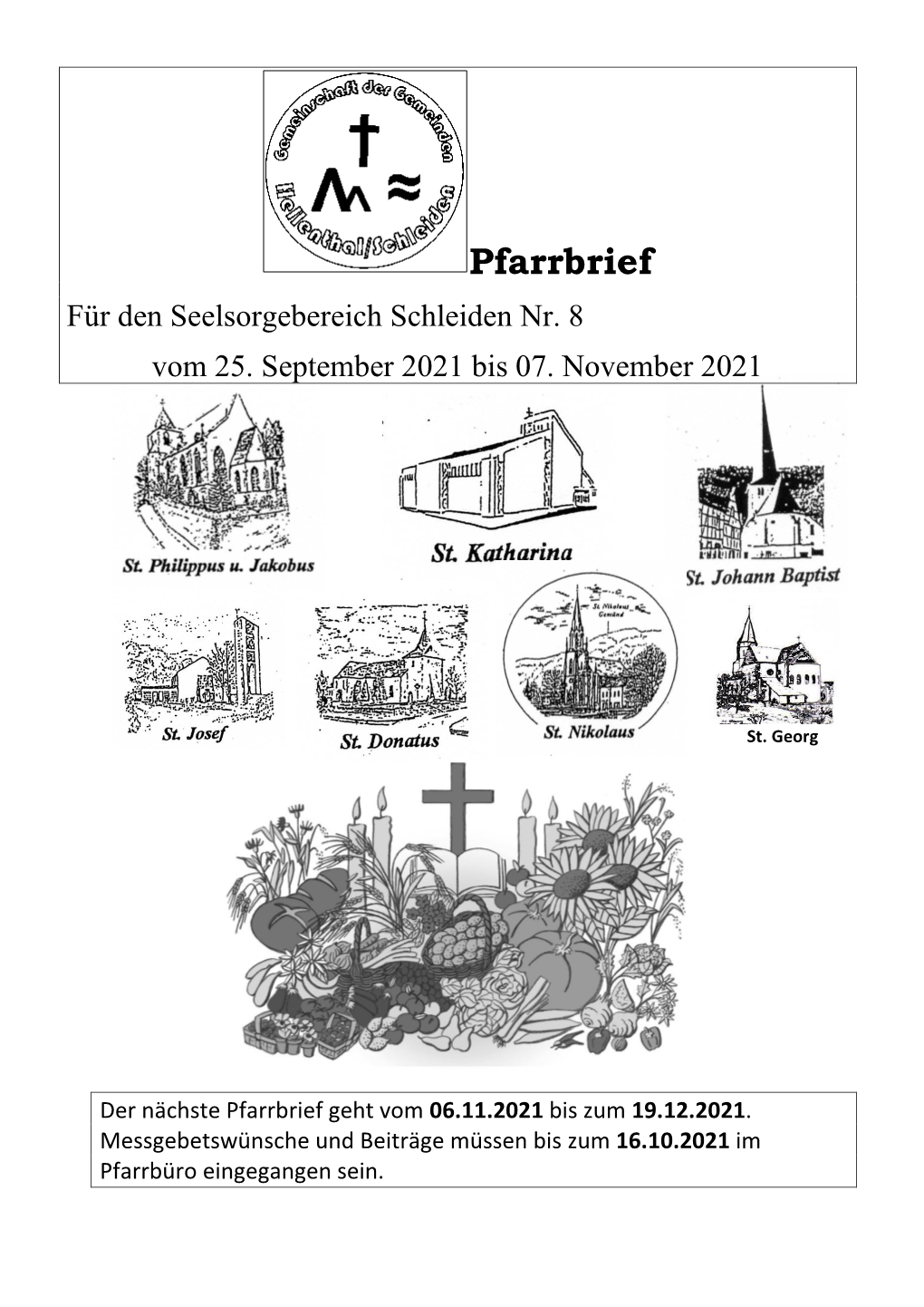 Pfarrbrief St. Philippus Und Jakobus Schleiden