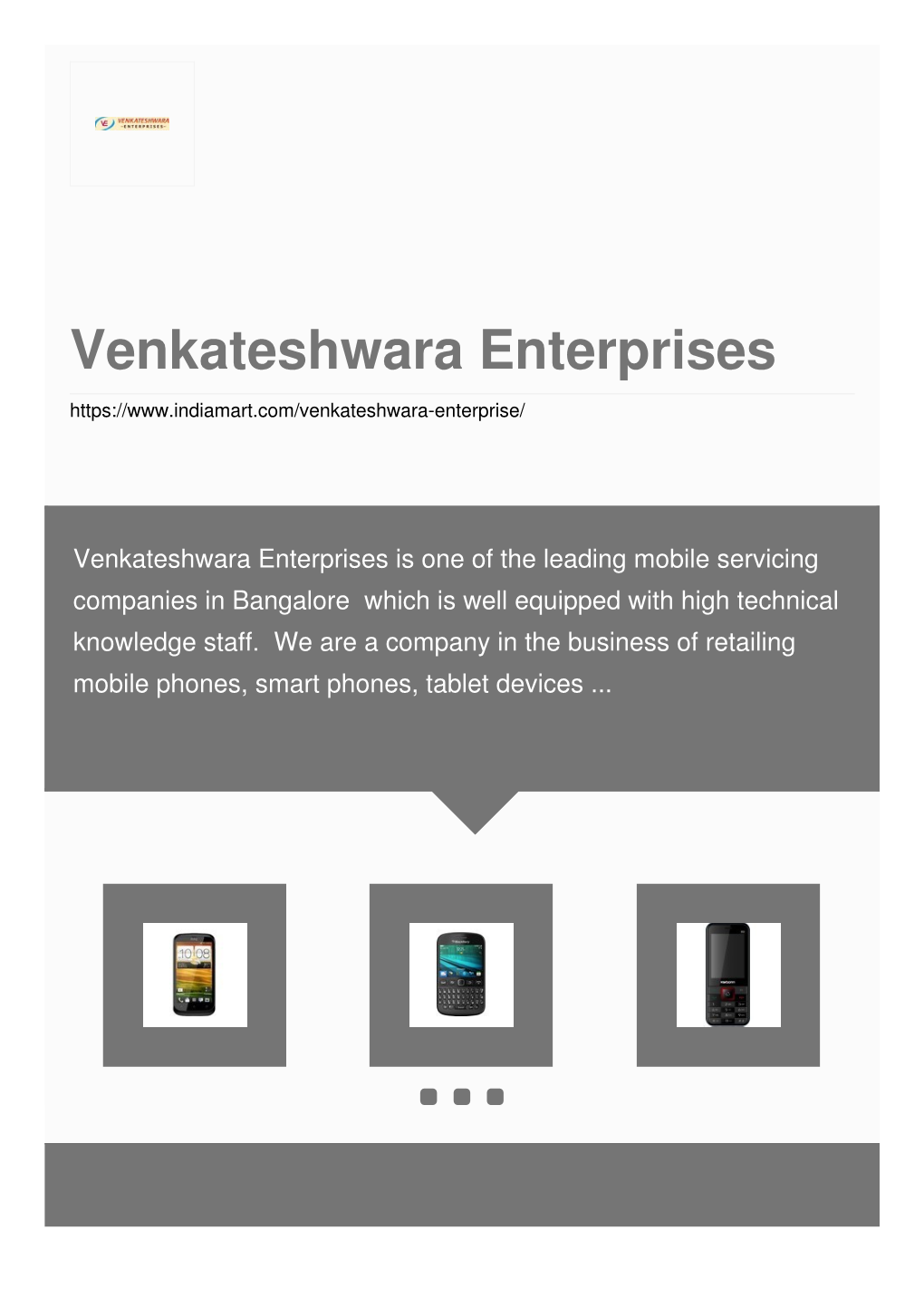 Venkateshwara Enterprises