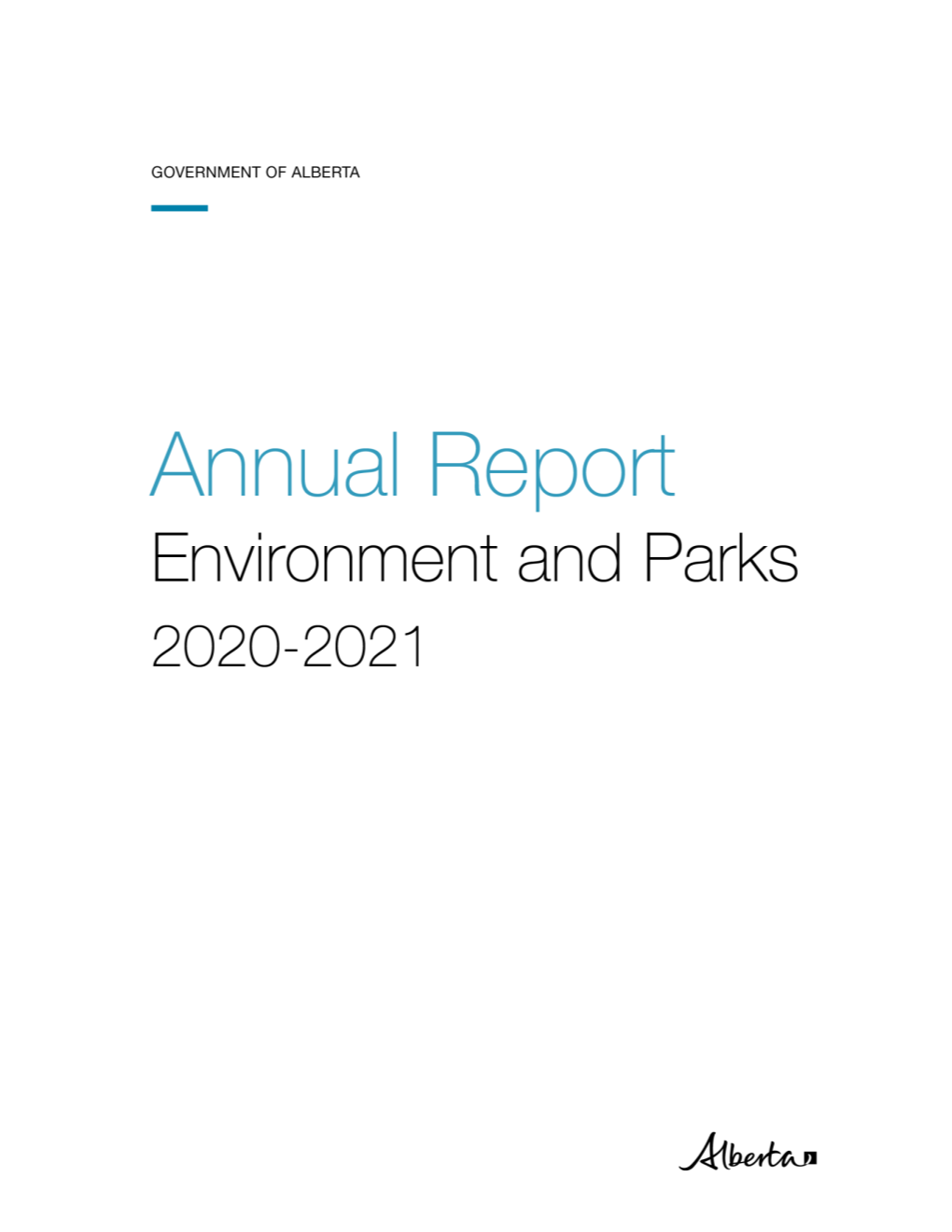 2020-2021 Environment and Parks Annual Report