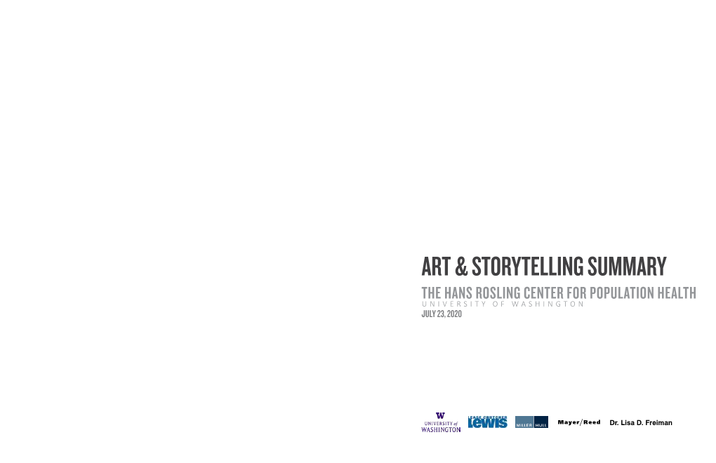 Art & Storytelling Summary