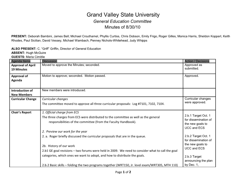 Grand Valley State University s6