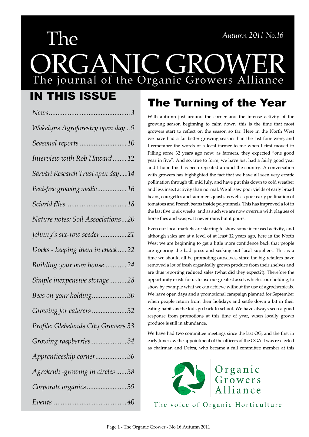 Organic Farming Continues to Grow