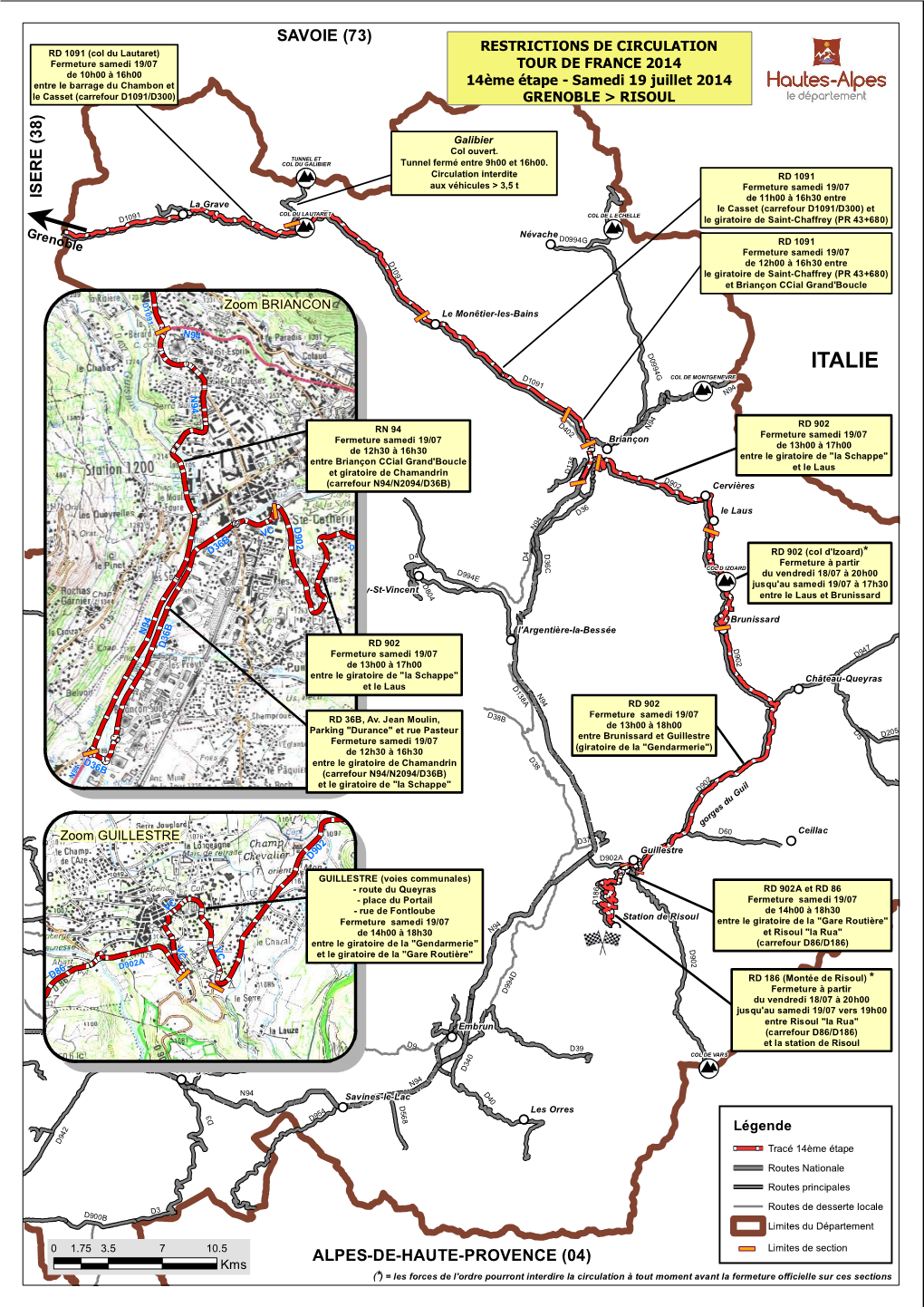 Restriction De Circulation Tdf20