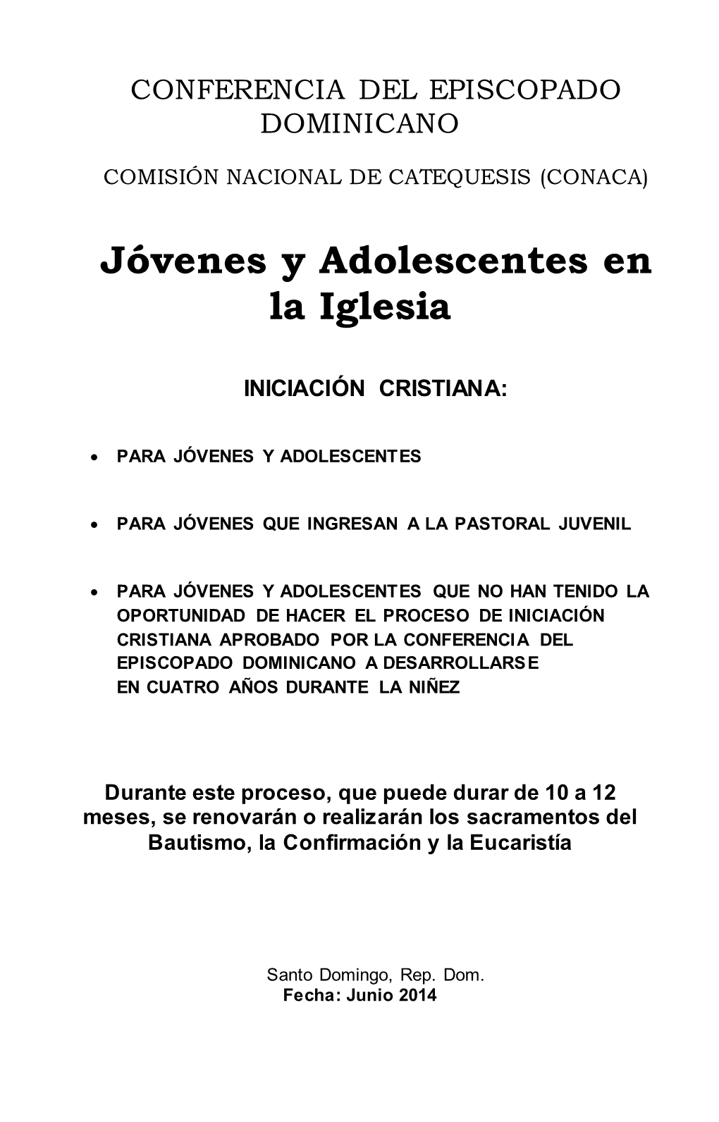 Jóvenes Y Adolescentes En La Iglesia