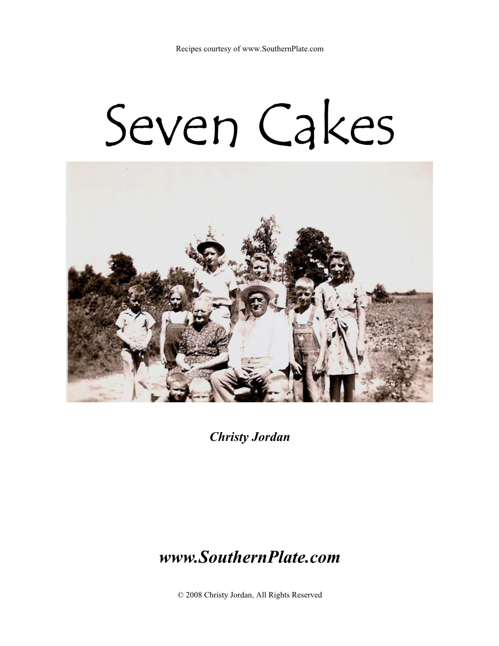 Seven Cakes.Pub