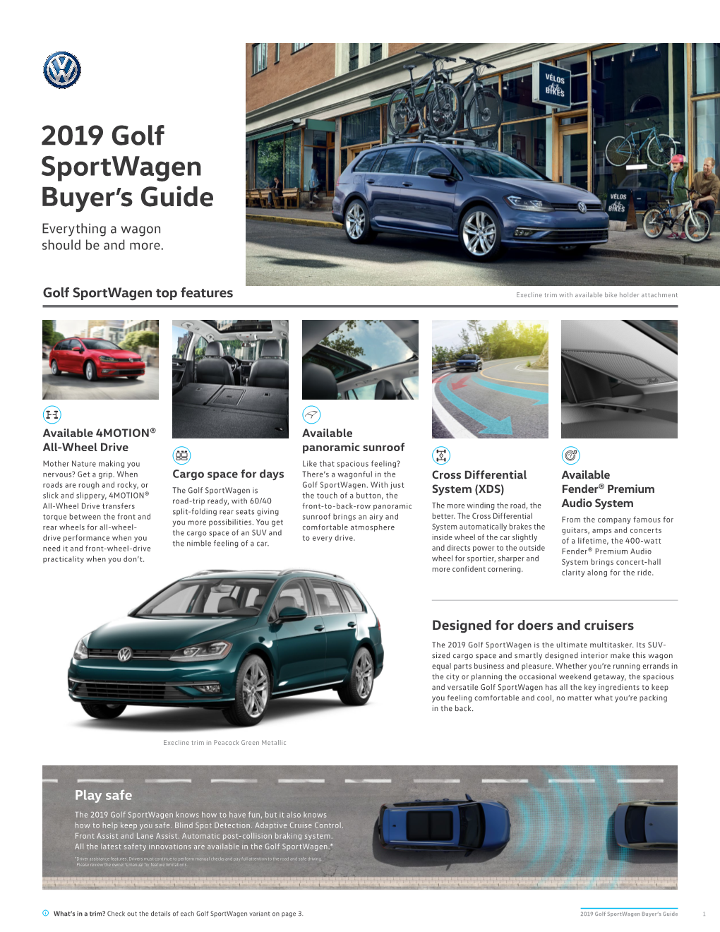 2019 Golf Sportwagen Buyer's Guide