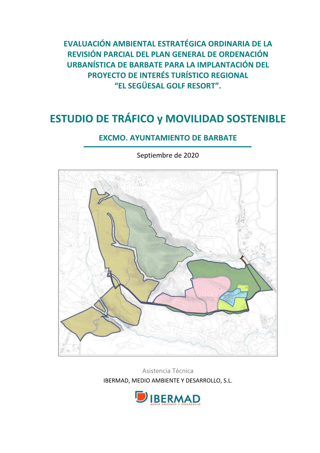 Portada Esmovilidad RP PGOU Barbate El Següesal