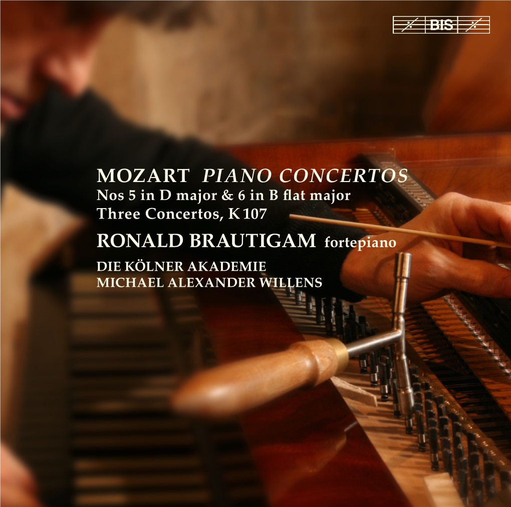 MOZART PIANO CONCERTOS RONALD BRAUTIGAM Fortepiano