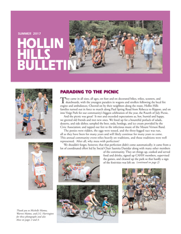 Hollin Hills Bulletin
