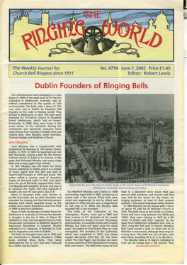 Dublin Founders of Ringing Bells
