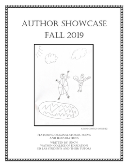 Author Showcase Fall 2019