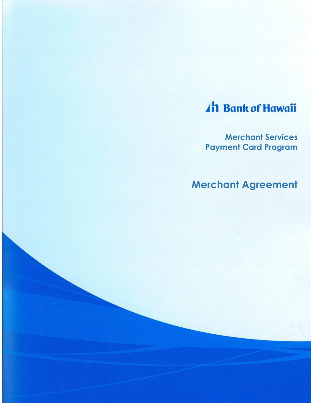 Merchant Services Payment Card Program
