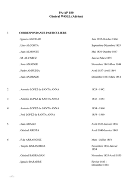 PA-AP 180 Général WOLL (Adrien)