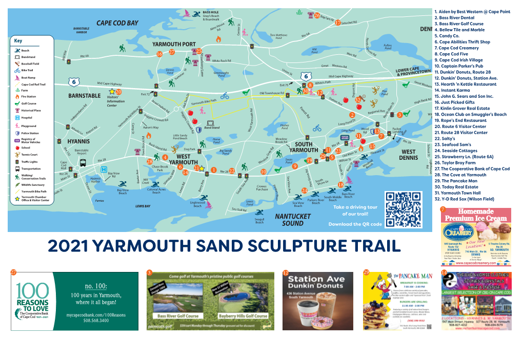 2021 Yarmouth Sand Sculpture Trail