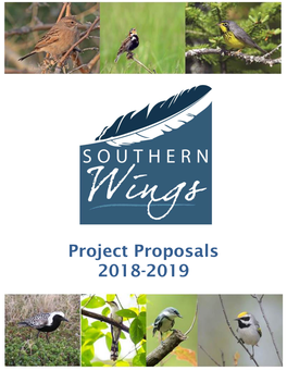 Project Proposals 2018-2019