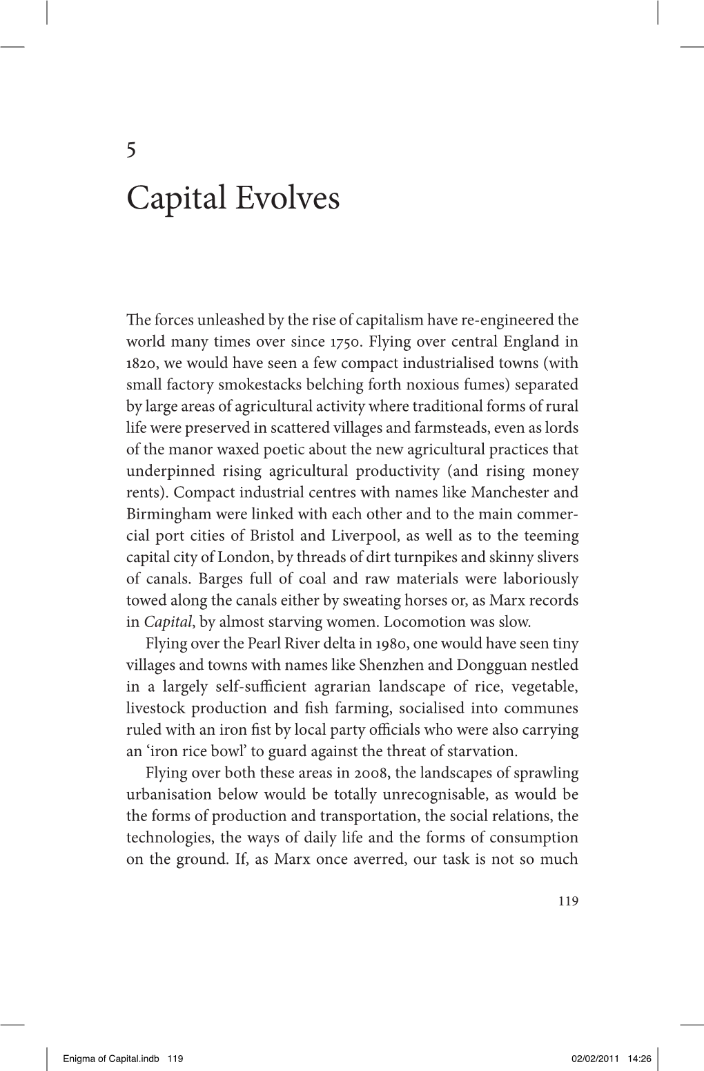 Capital Evolves