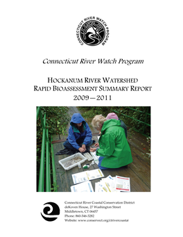 Connecticut River Watch Program