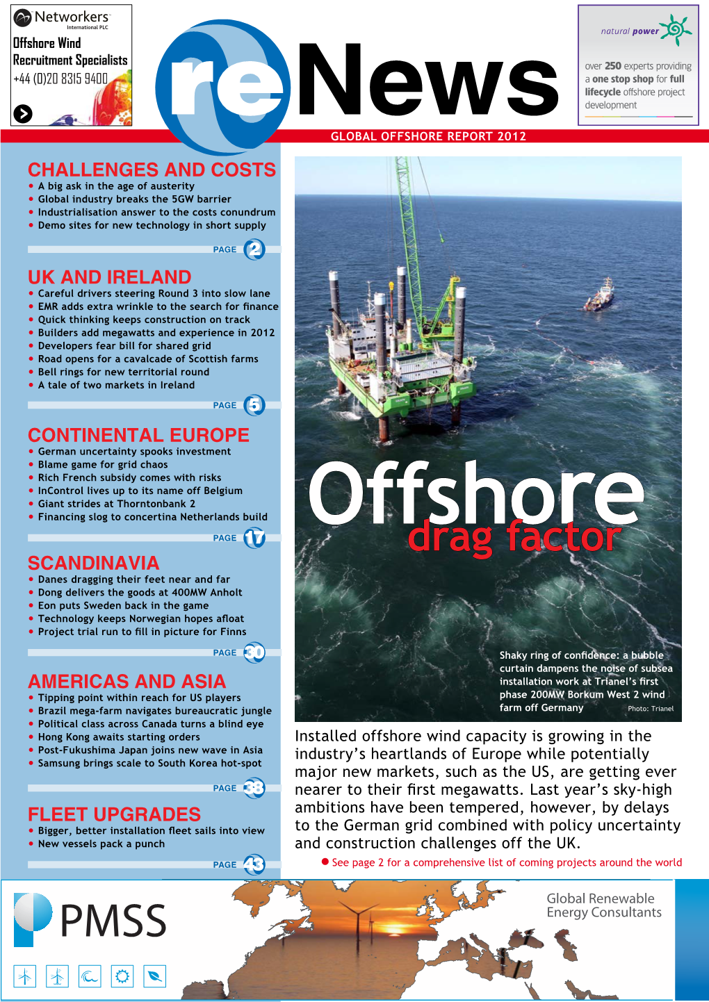 Renews Offshore Drag Factor