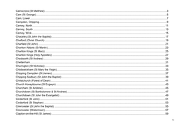 Parish Register Guide C (Excluding Cheltenham)