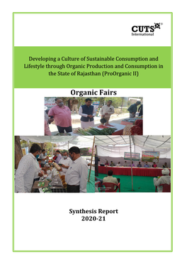 Synthesis Report-Organic Fairs-2020-21
