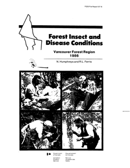 Forest Insect and Disease Conditions