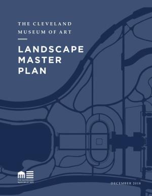 CMA Landscape Master Plan
