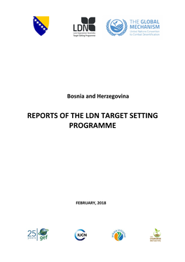 Bosnia and Herzegovina REPORTS of the LDN TARGET SETTING