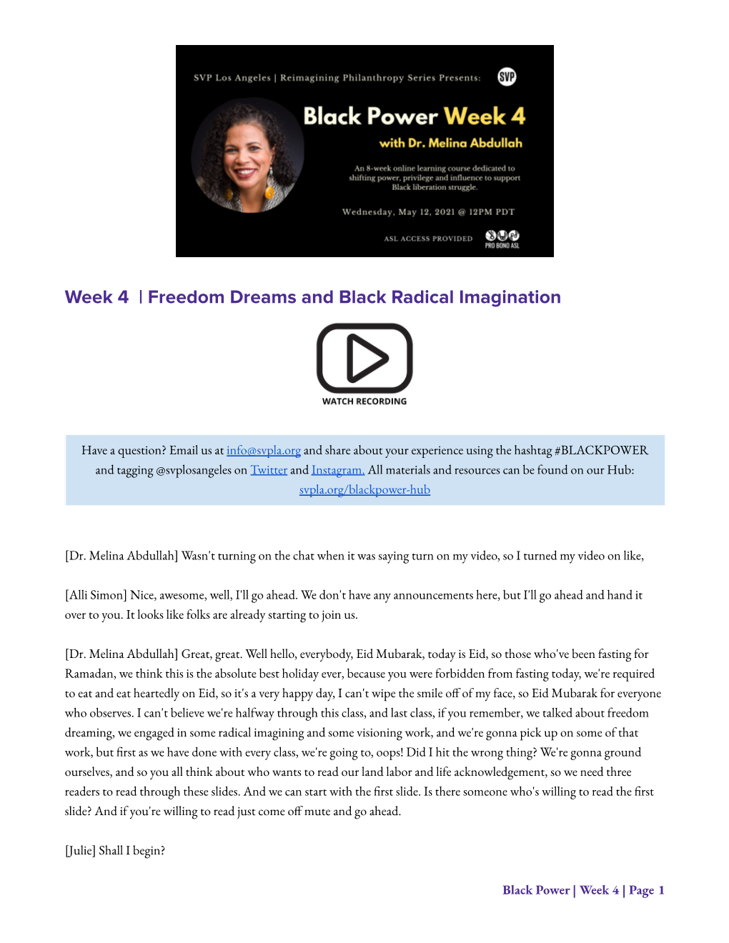 Transcript-Black Power Week 4