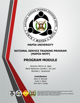 MAPÚA NSTP Program Module